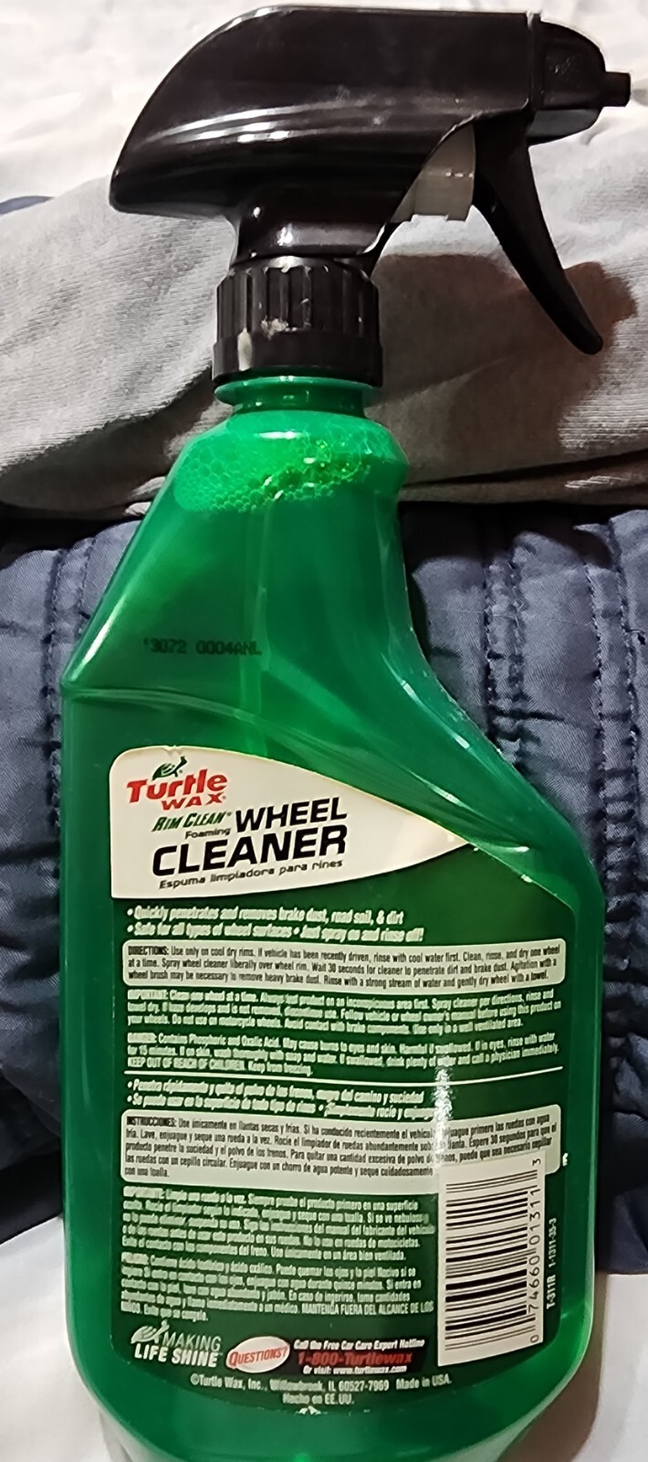 2 – Turtle Wax 50814 Wheel and Tire Cleaner Trigger, 23 oz