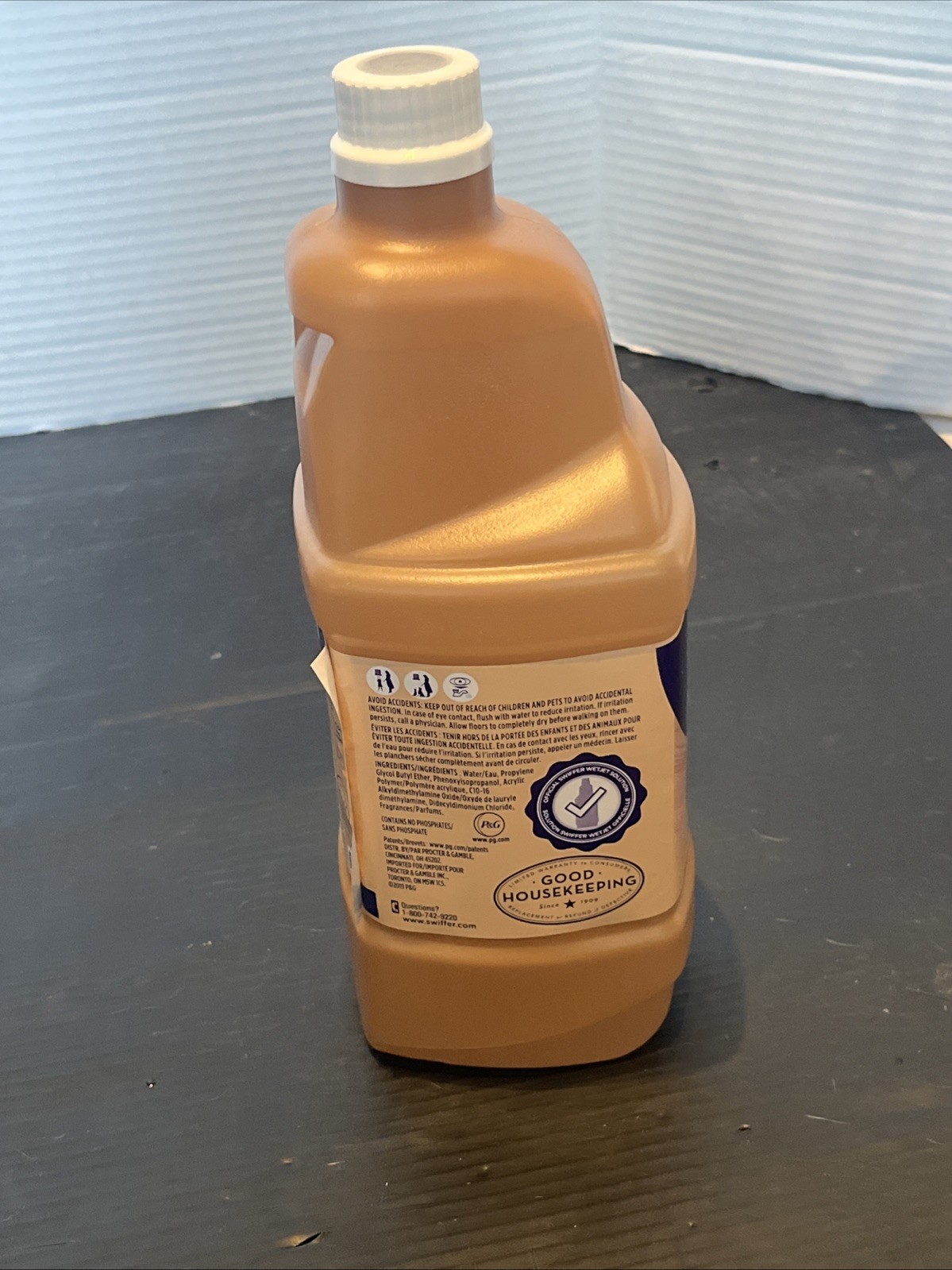 NEW Swiffer WetJet Liquid Refill Wood Floor Liquid Cleaner, 1.25 Liter Bottle