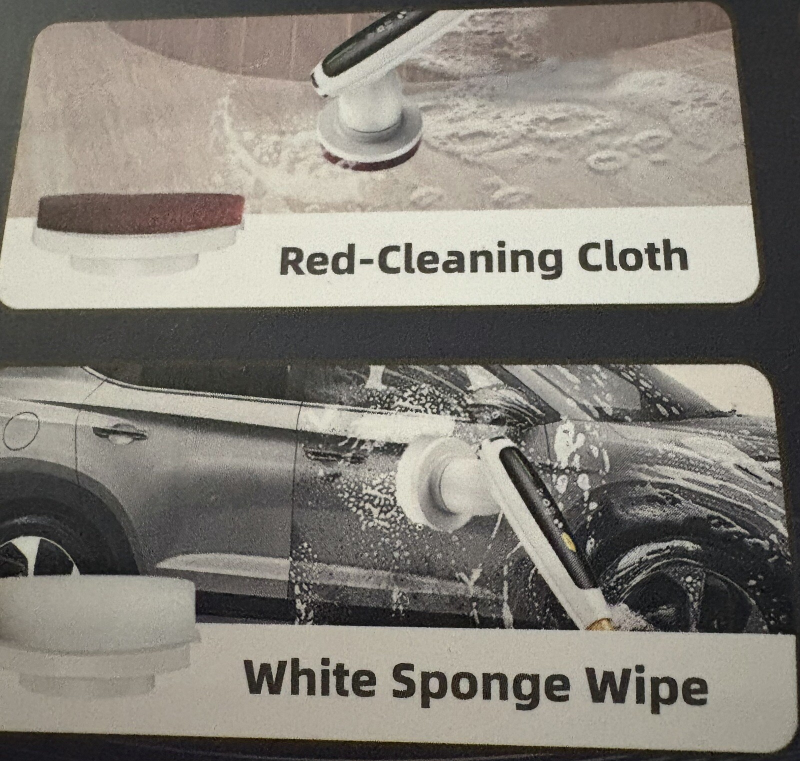 Smart Electric Spin Scrubber 5 Cleaning Brushes