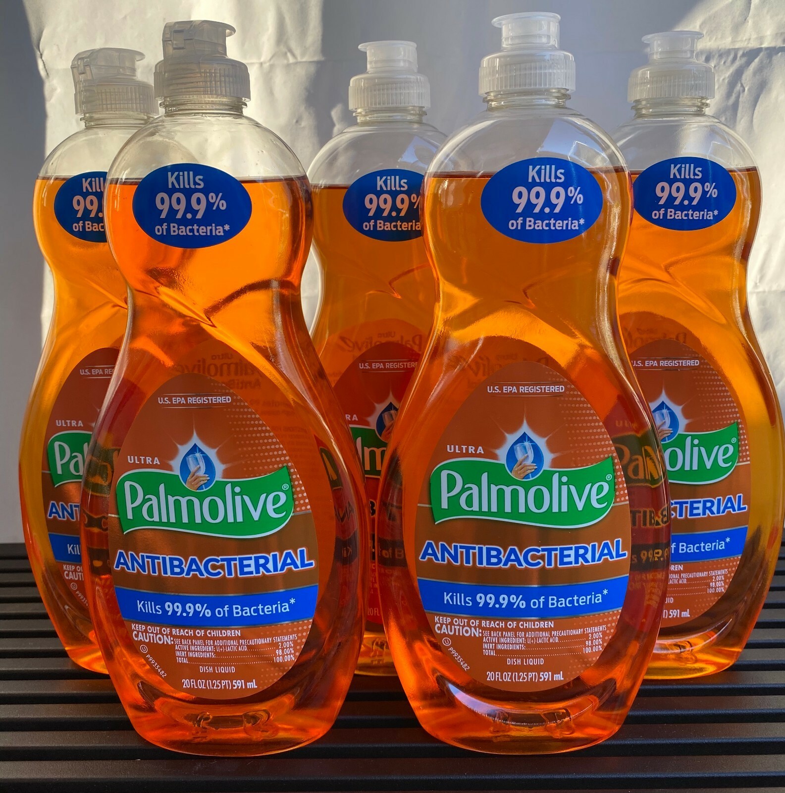 Palmolive Ultra Antibacterial Liquid Dish Soap 20 oz-Lot of 5(Free Shipping)