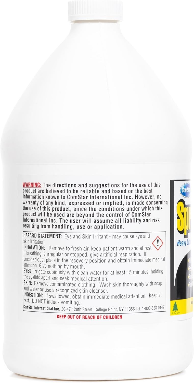 ComStar Spritz 1 Gallon, Industrial Strength Degreaser for Tools & Machinery,