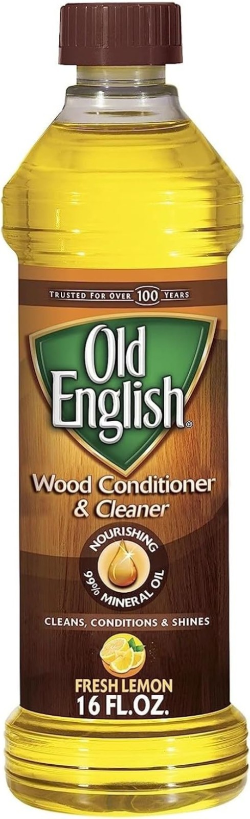16 Fl Oz Lemon Oil – Enhance Your Wood Furniture with Natural Citrus Cleaning