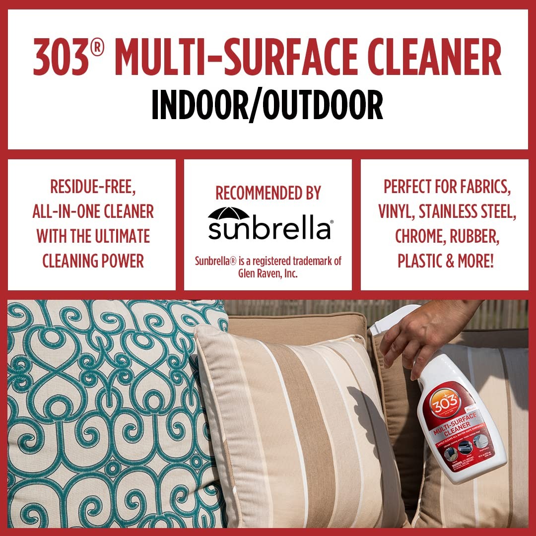 303 Multi Surface Cleaner 16oz Powerful Stain Remover for Teak Vinyl Metal
