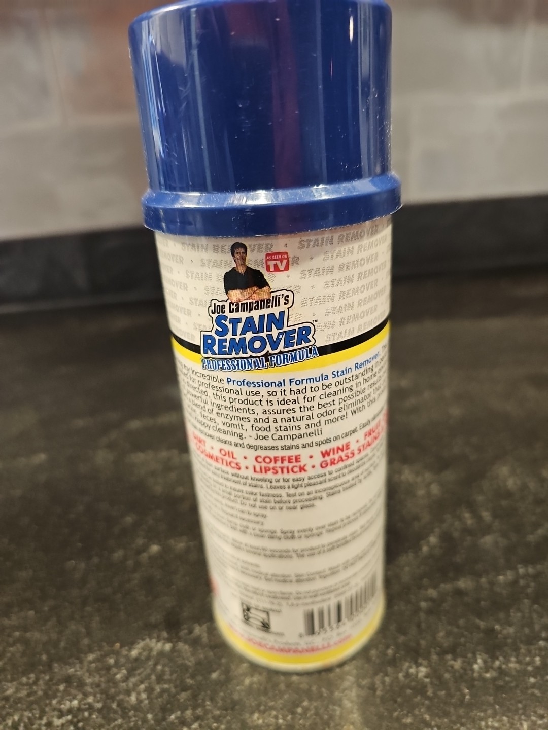 Joe Campanelli Professional Formula Stain Remover 15oz Spray Can Pet Odor QVC
