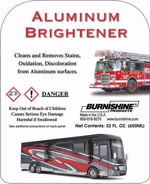 Burnishine Aluminum Brightener & Cleaner 1 Gallon