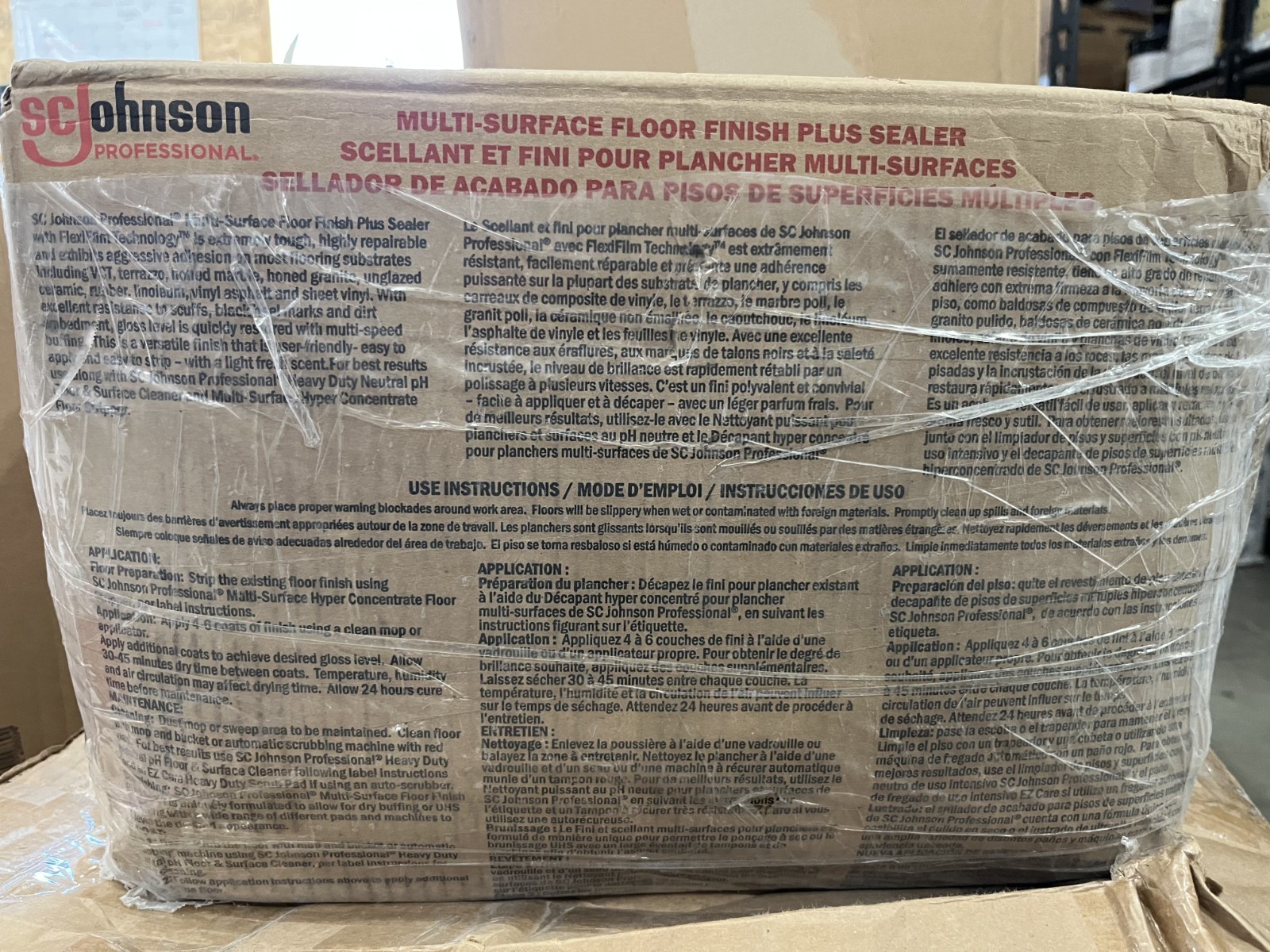 SC Johnson Professional Multi-Surface Floor Finish Plus Sealer 5 Gal