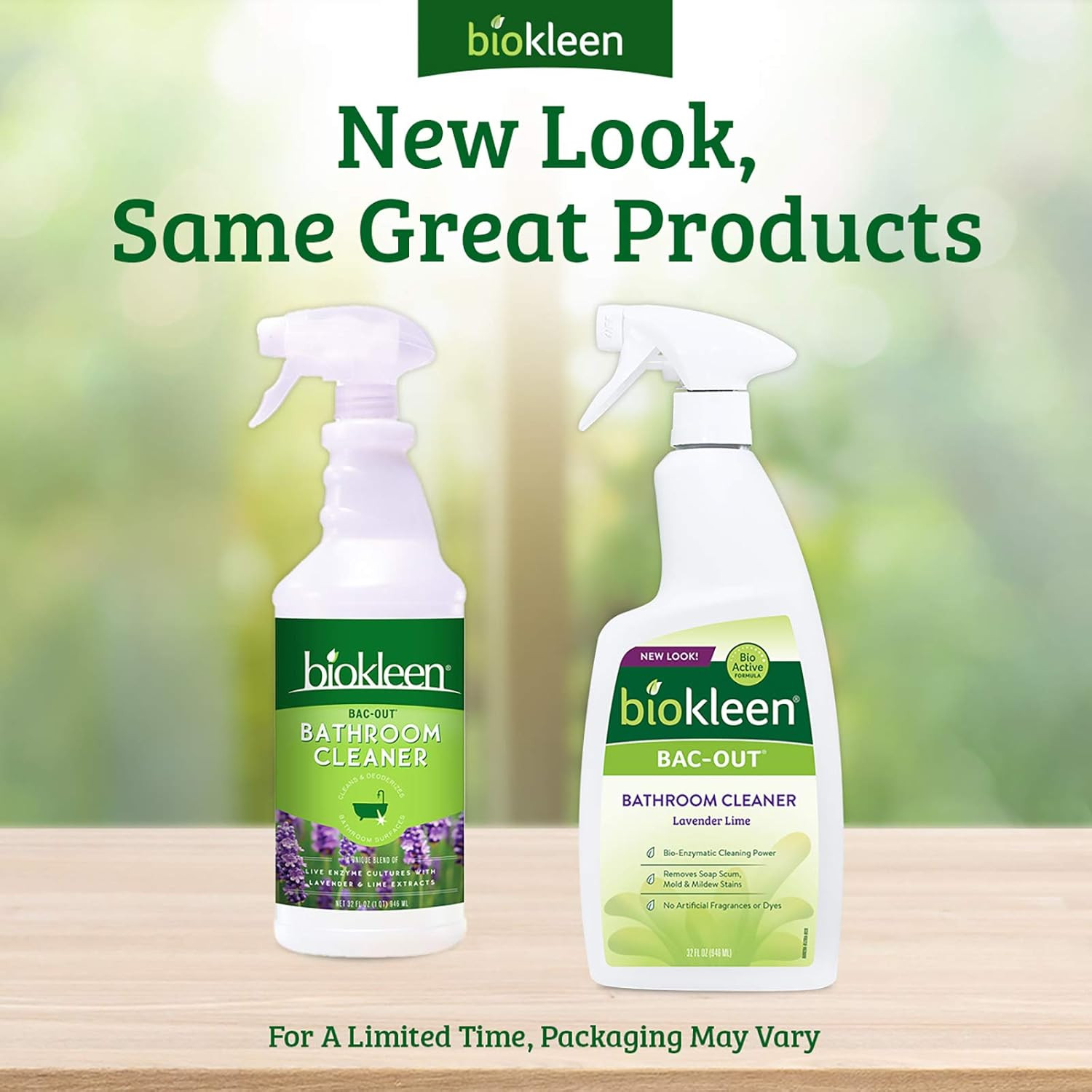 Bac-Out Bathroom Cleaner – 32 Ounce -Eco-Friendly, Non-Toxic, Plant-Based, No Ar