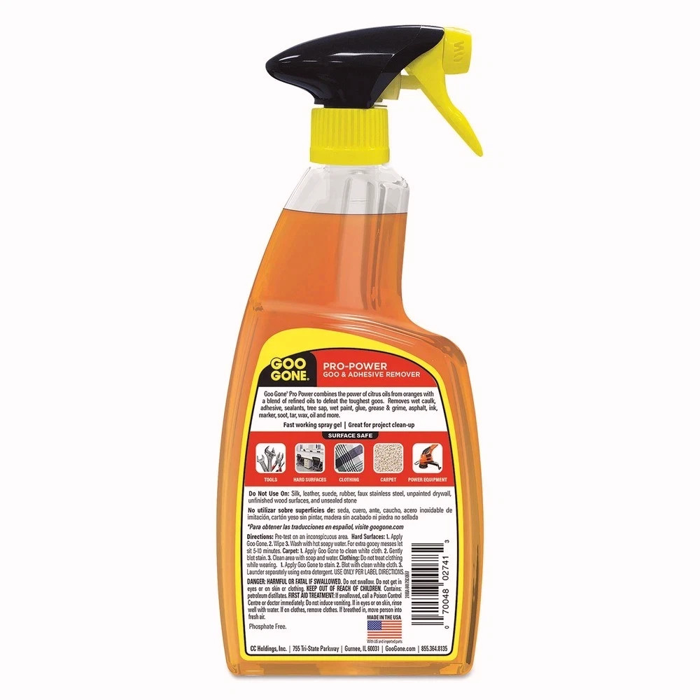 Goo Gone 2180AEA 24 oz Spray Bottle Pro-Power Cleaner – Citrus Scent New