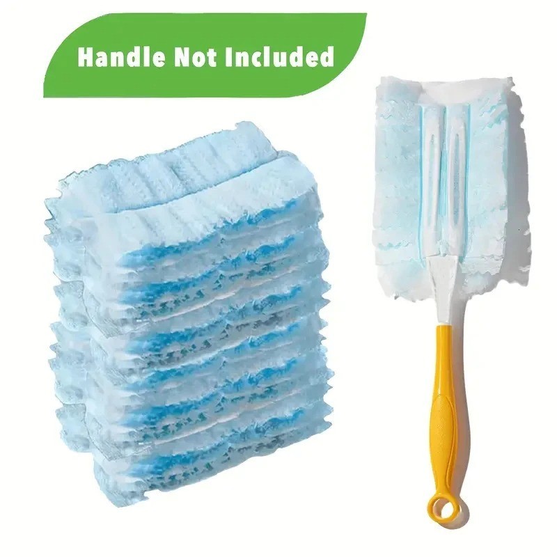 20 Pieces Duster Refills Disposable Duster Refills Compatible for Swiffer, Blue