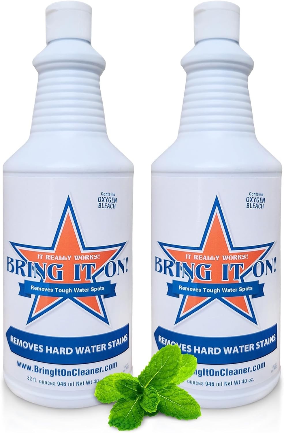 Glass Shower Door & Tile Cleaner – Hard Water Stain Remover