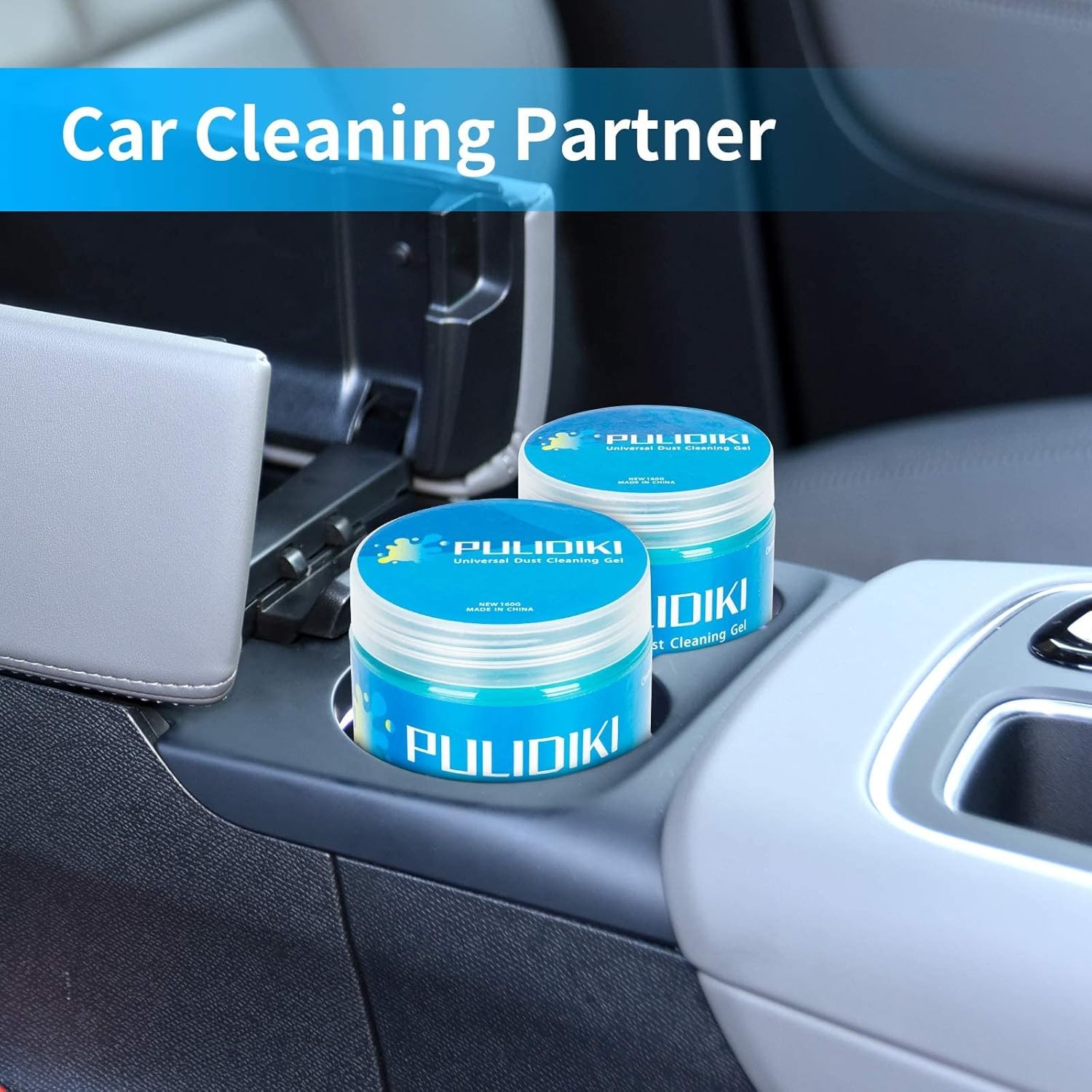 Car Cleaning Gel Putty – Reusable Dust Remover Slime for Vents & Dashboards