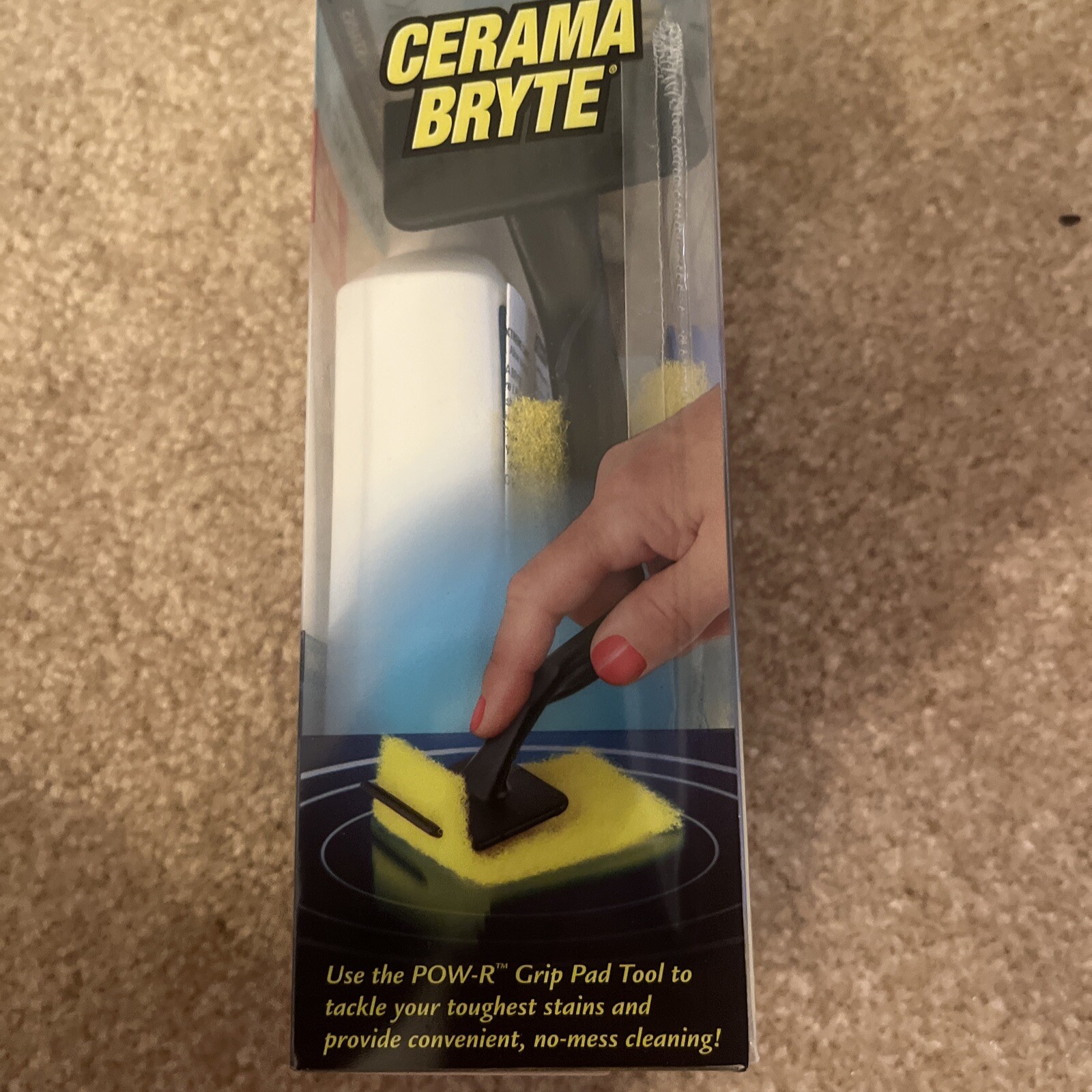 Induction Cooktop Cleaner Kit Ceramic Glass Stove Top Electric GE Cerma Bryte