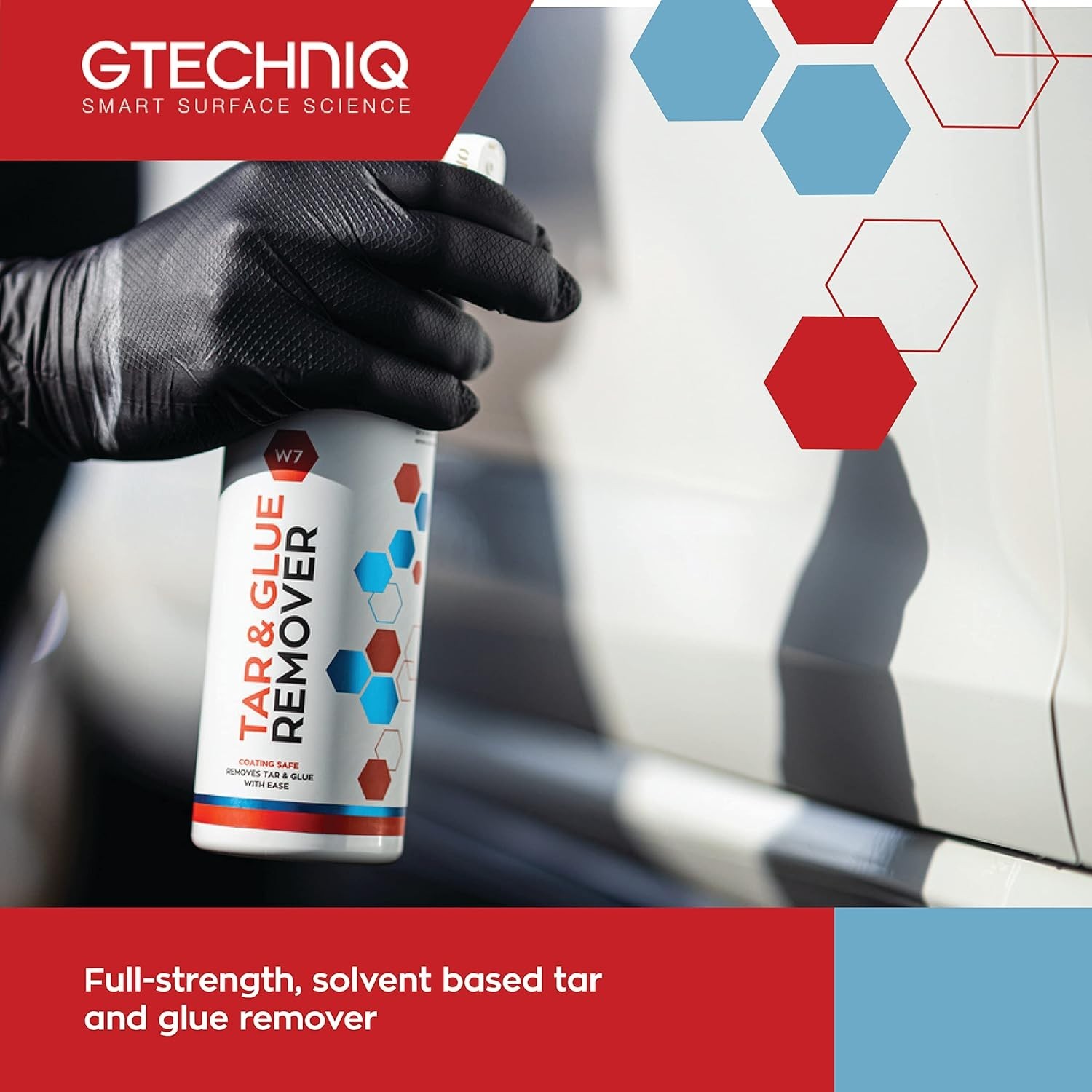 500ml W7 Tar Remover – Safe & Powerful Adhesive Cleaner for Automotive Exteriors
