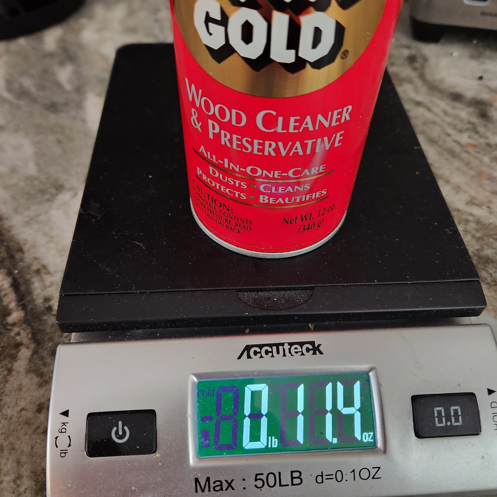 Vtg Scott’s Liquid Gold Wood Cleaner Shiner & Preservative Original 12 oz 90%