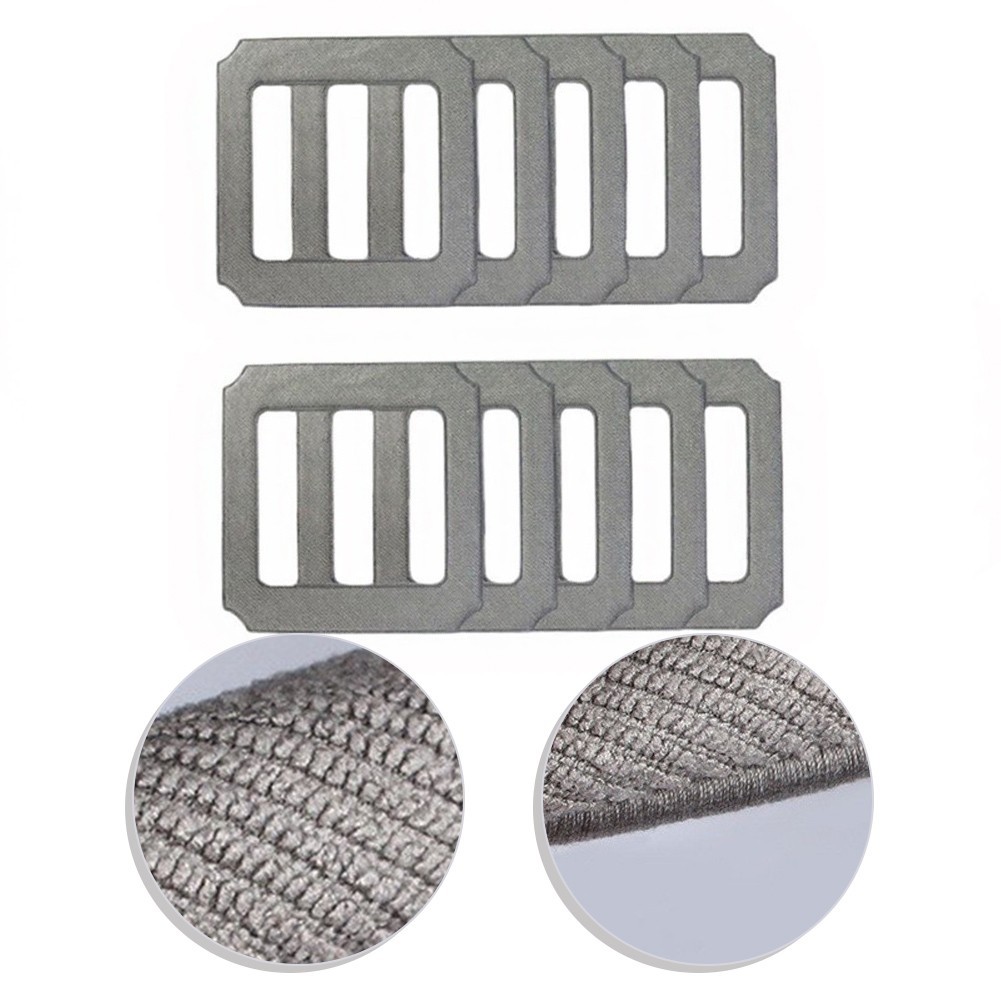 10pcs Microfiber Cleaning Pads for Ecovacs W920 W850 W880 Window Cleaning Robot