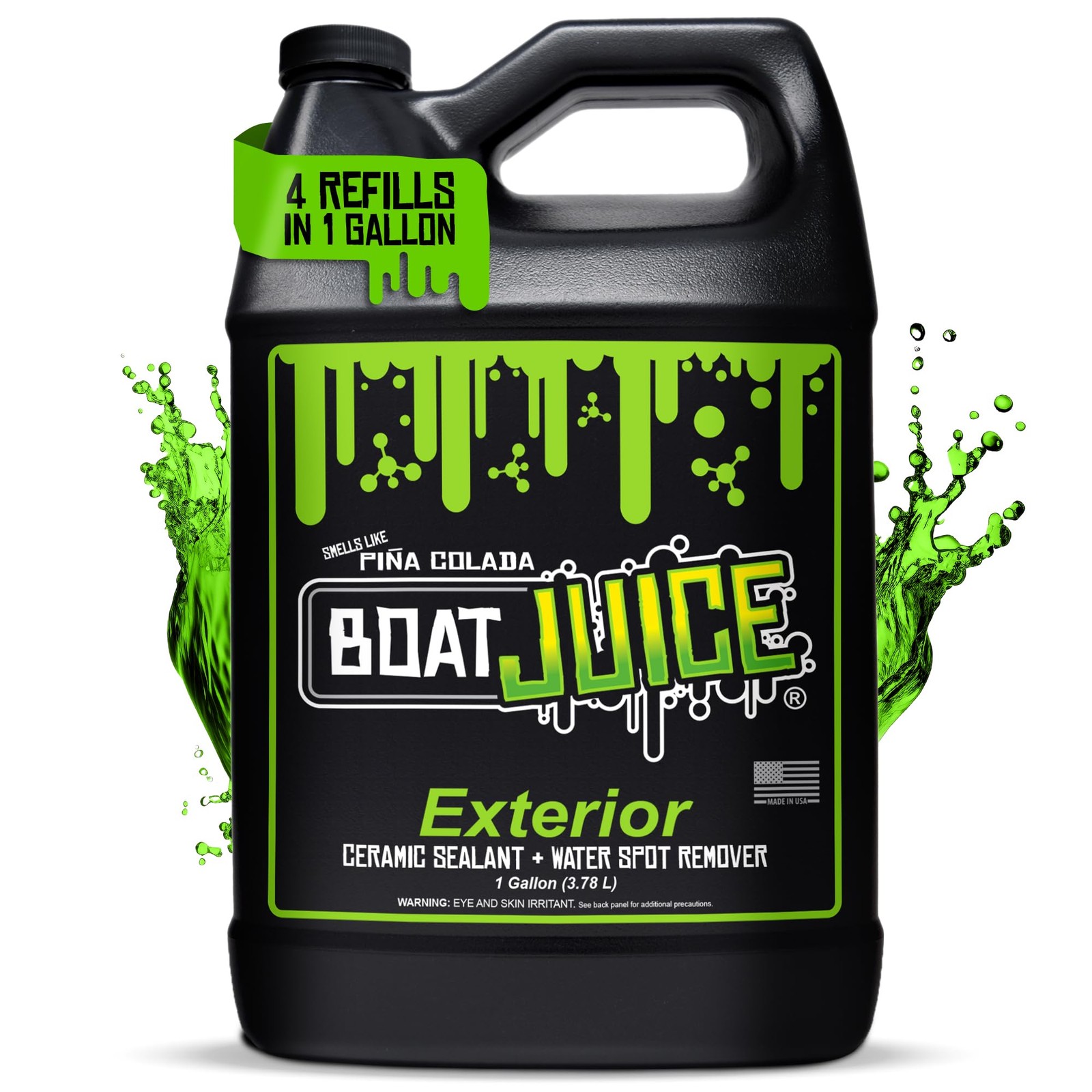 Boat Juice 2in1 Exterior Boat Cleaner & Protectant | Water Spot Remover with …