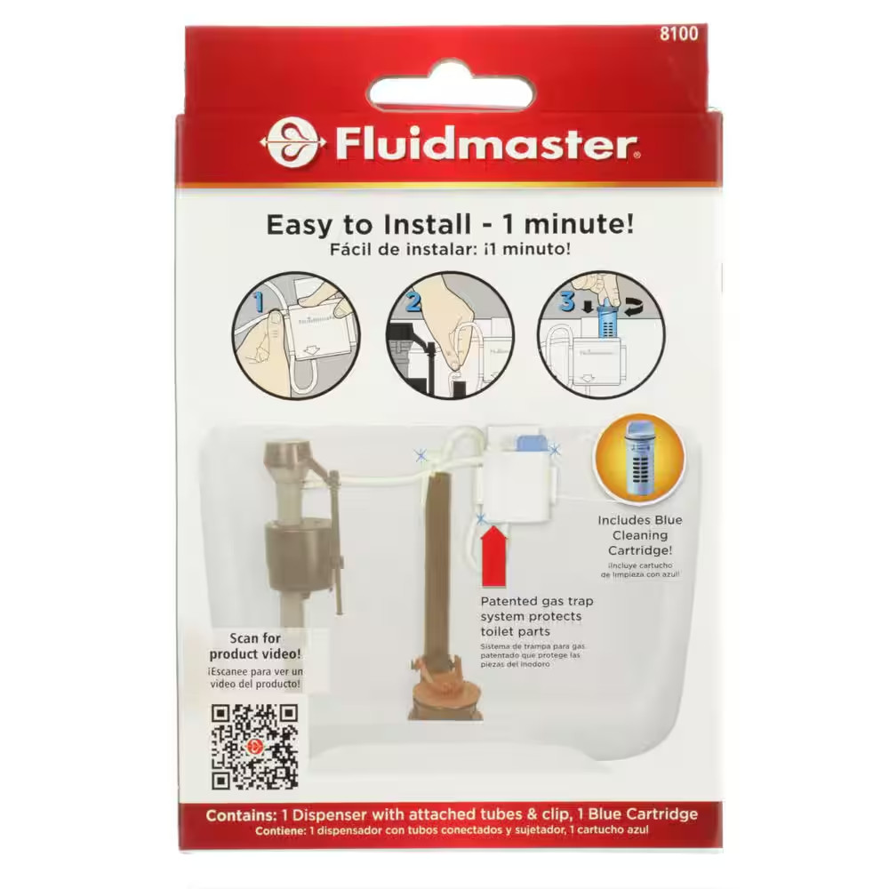 Flush N Sparkle Blue Toilet Cleaning System