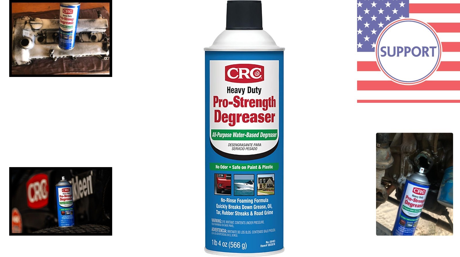 20 oz Heavy Duty Degreaser – Water-Based, Unscented, Multi-Surface Cleaner