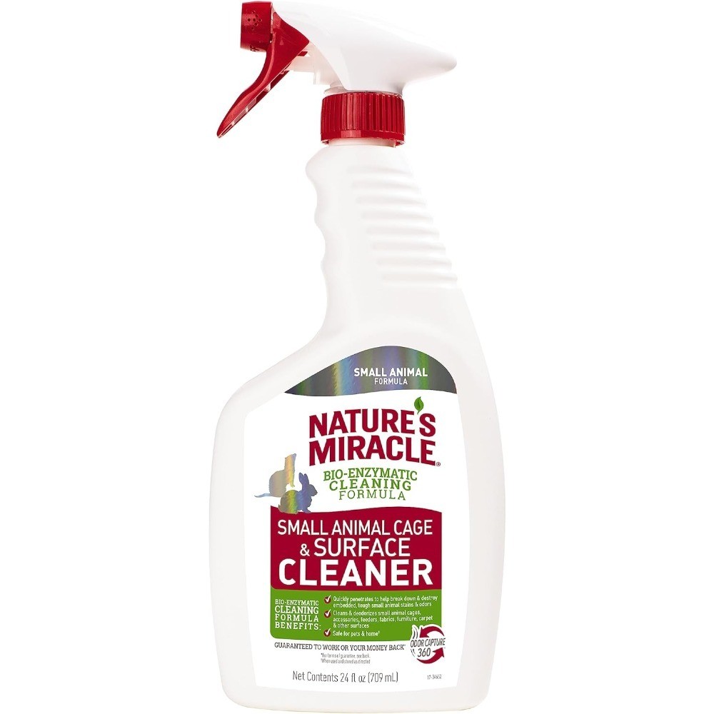 Small Animal Cage and Surface Cleaner, Bio-Enzymatic Cleaning