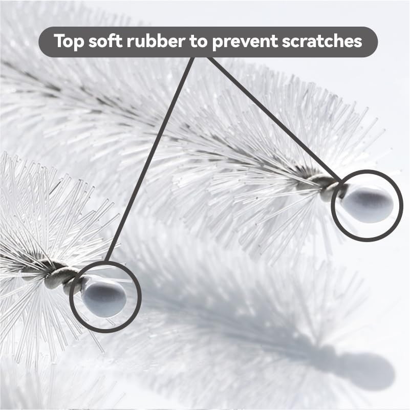 Flexible Nylon Straw Cleaner Brushes – Rust-Resistant, 10 Pack for All Uses