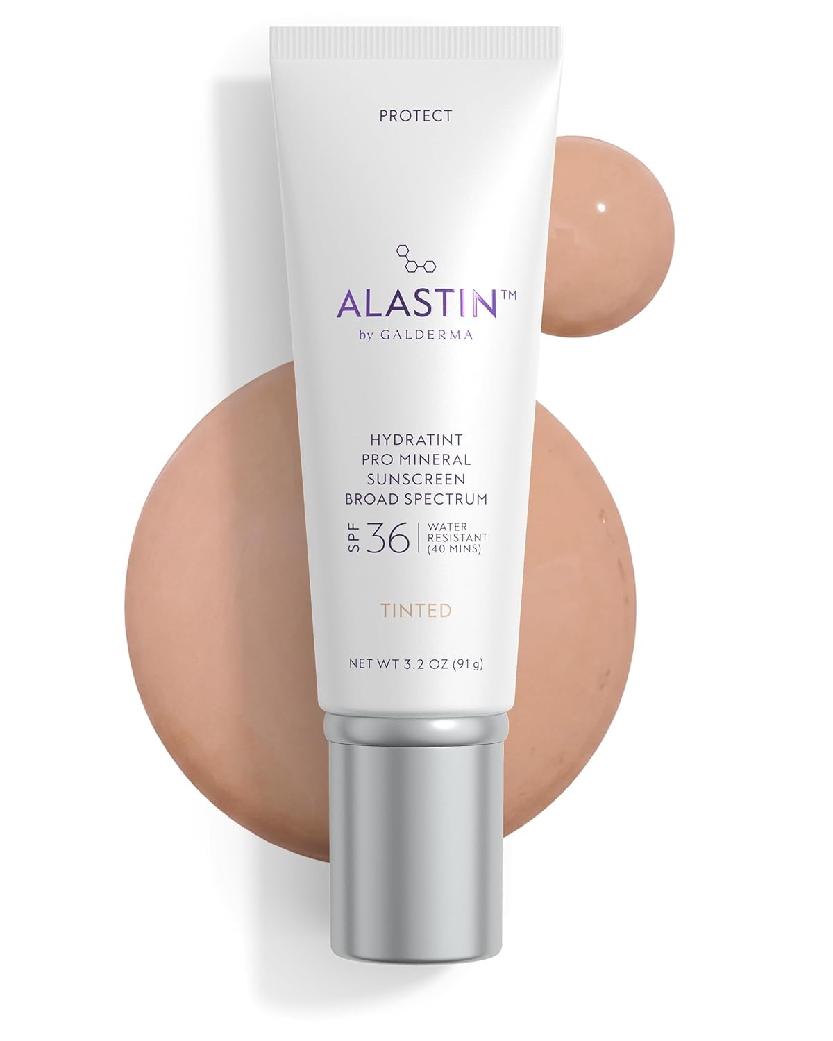 ALASTIN Skincare HydraTint Pro Mineral Sunscreen SPF 36 (3.2 oz) | 2-in-1 Tint