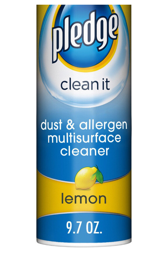 Pledge Dust and Allergen Lemon Fresh 9.7oz CFC-Free Aerosol 697835