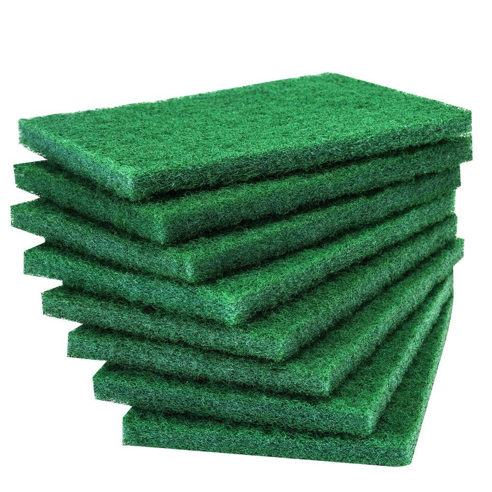 24-PCS Scouring Pad Premium Heavy Duty Scrub Pads Reusable Household Green