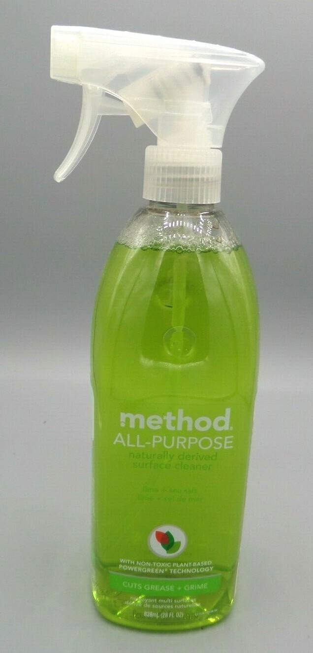 4-PACK Method All Purpose Natural Lime + Sea Salt 28 FL.Oz Each Free Shipping