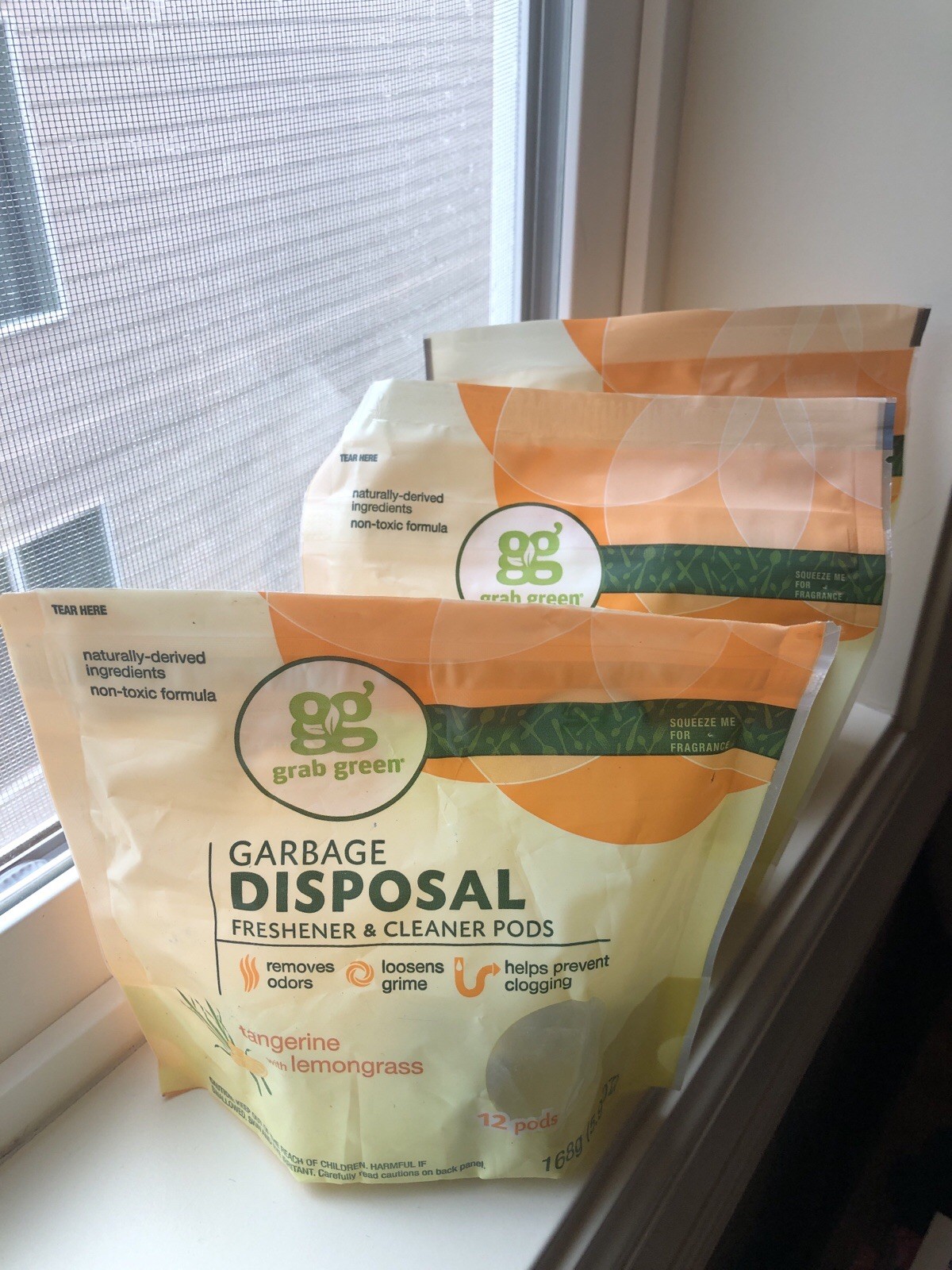 Grab Green Garbage Disposal Pods