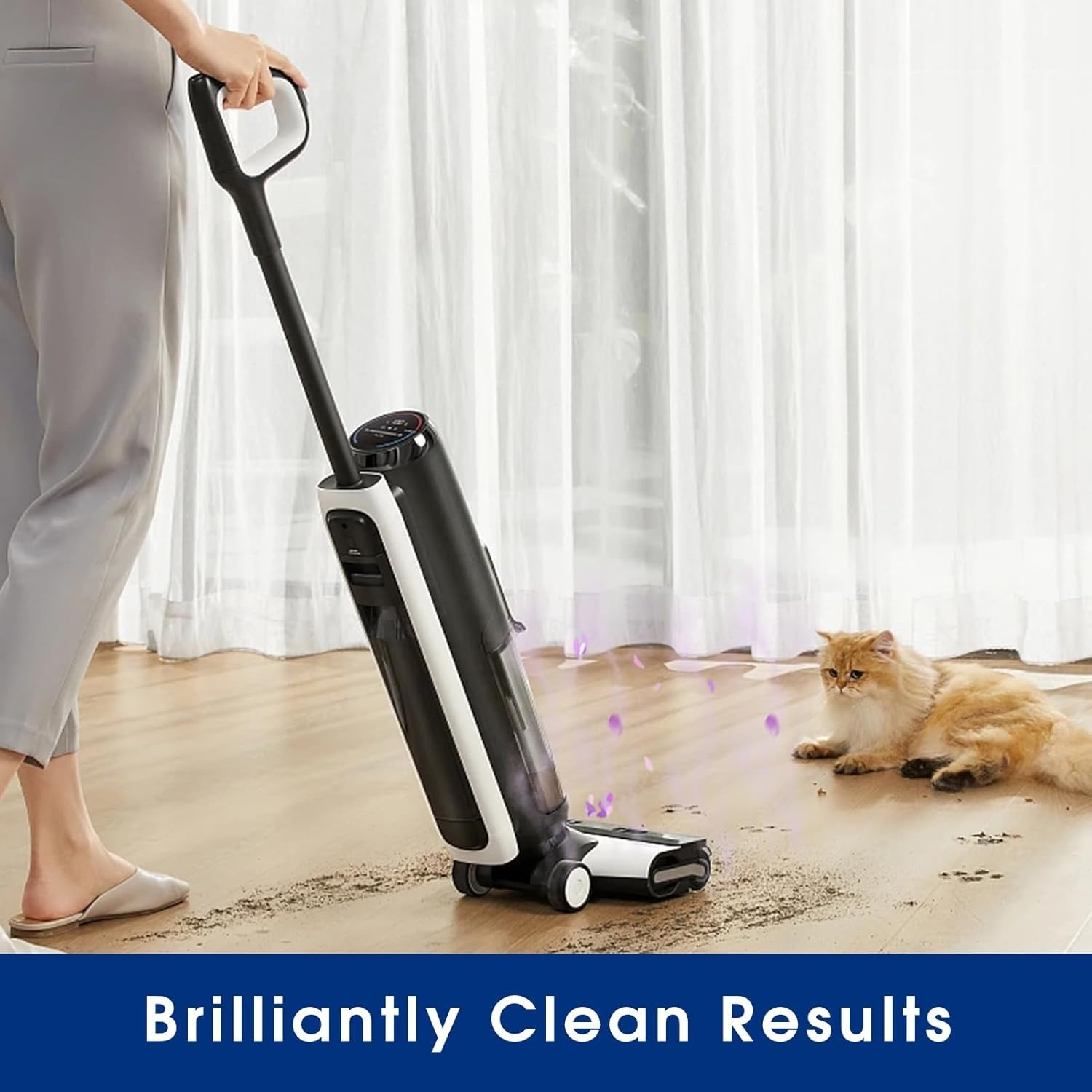 Effectively Remove Grime with 85FL OZ Lavender Deodorizing Solution for Floors
