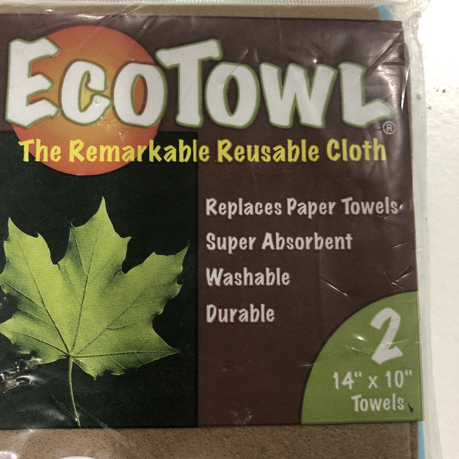 EcoTowl PACIFIC DRY GOODS ECOTOWEL 2 X 14″ X 10″ Germany USA 2006 New