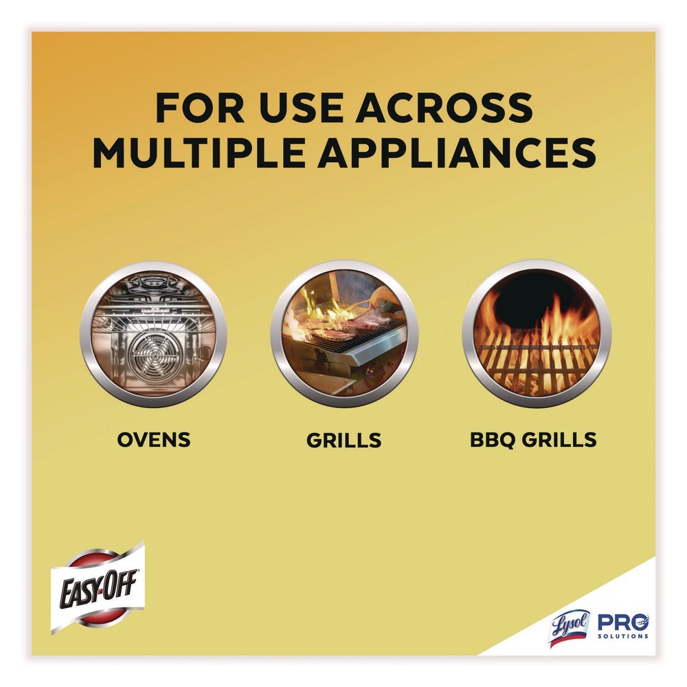 Professional EASY-OFF 85261EA 24 oz. Spray Oven/Grill Cleaner – Unscented New