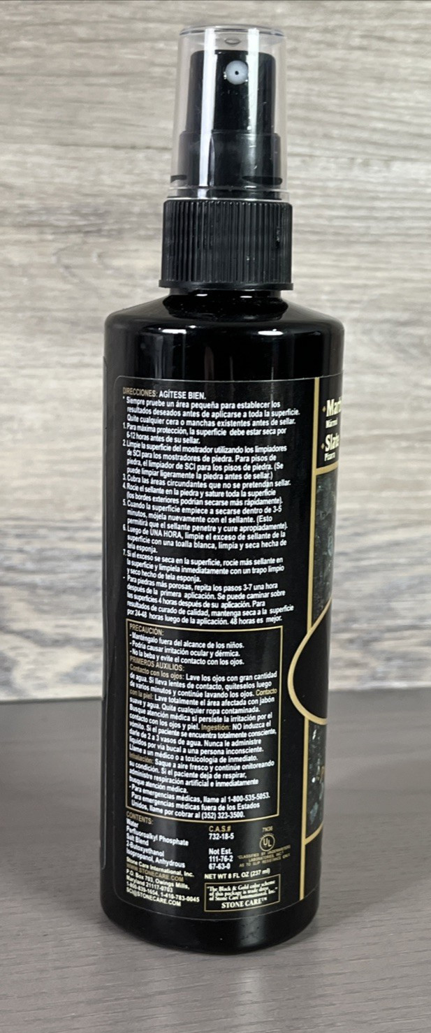 SCI Countertop Stone Spray Sealer 8 Oz New