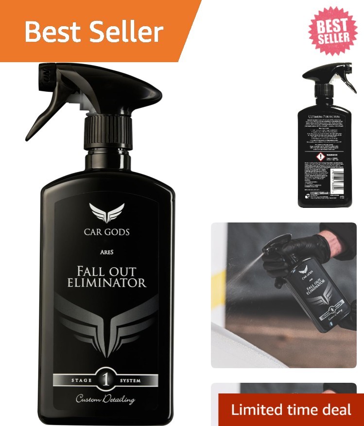 Color-Changing Iron Fall Out Remover – Safe for Paint, Metal, and Glass 17 fl oz