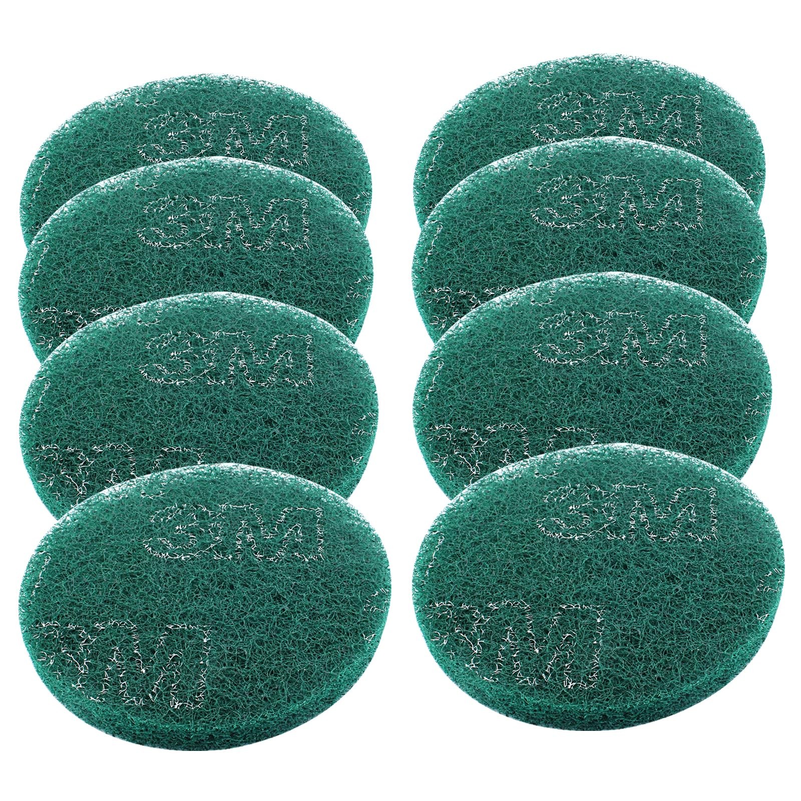 8Pcs Scrub Pads Round Scrubber Scouring Pads Abrasive Scuffing Tool for Home …