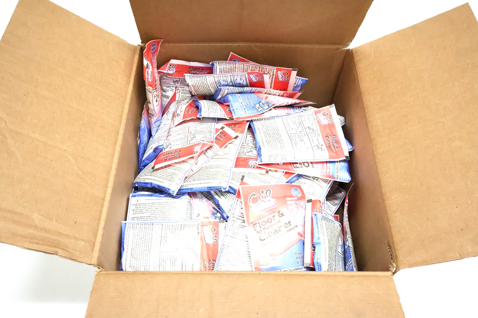 Lot of 94 Oil Eater Floor & All Purpose Cleaner Professional Strength Packet NEW