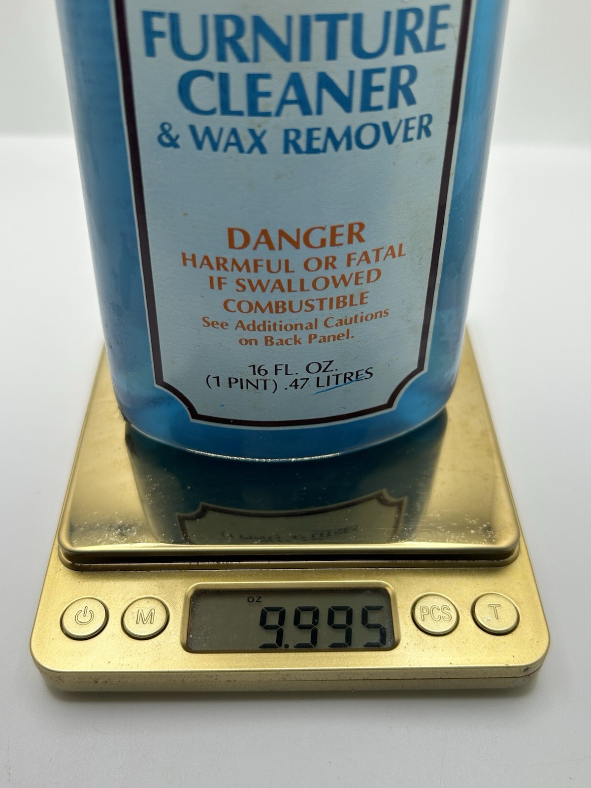 Vintage Formby’s Furniture Cleaner Dissolves Wax 8 Oz *USED* 60% FULL