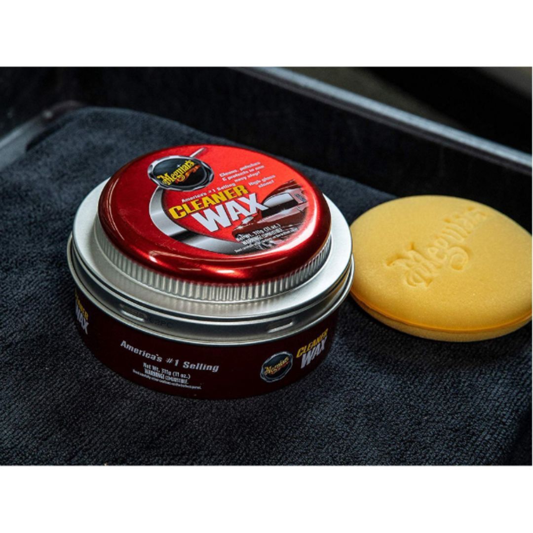 Meguiar’s Cleaner Wax Paste Wax Cleans A1214 11 Oz Paste