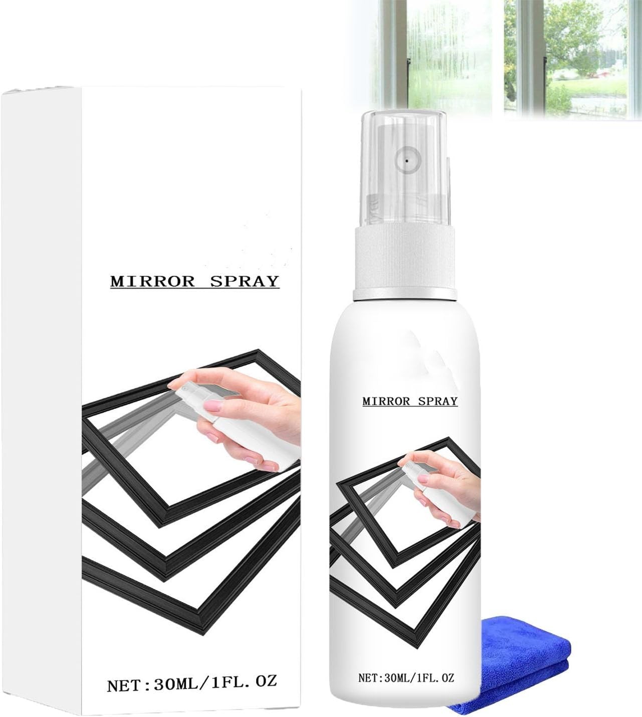 Reflective Window Spray, Window Spray for Home and Car, Glass Reflective Coating