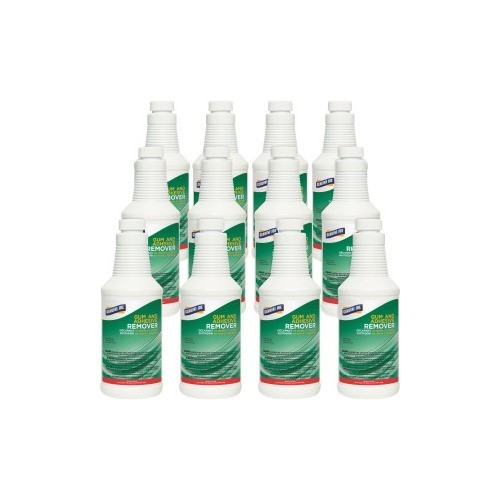 Genuine Joe Gum and Adhesive Remover, 16 fl oz (0.5 quart), case of 12, GJO99682