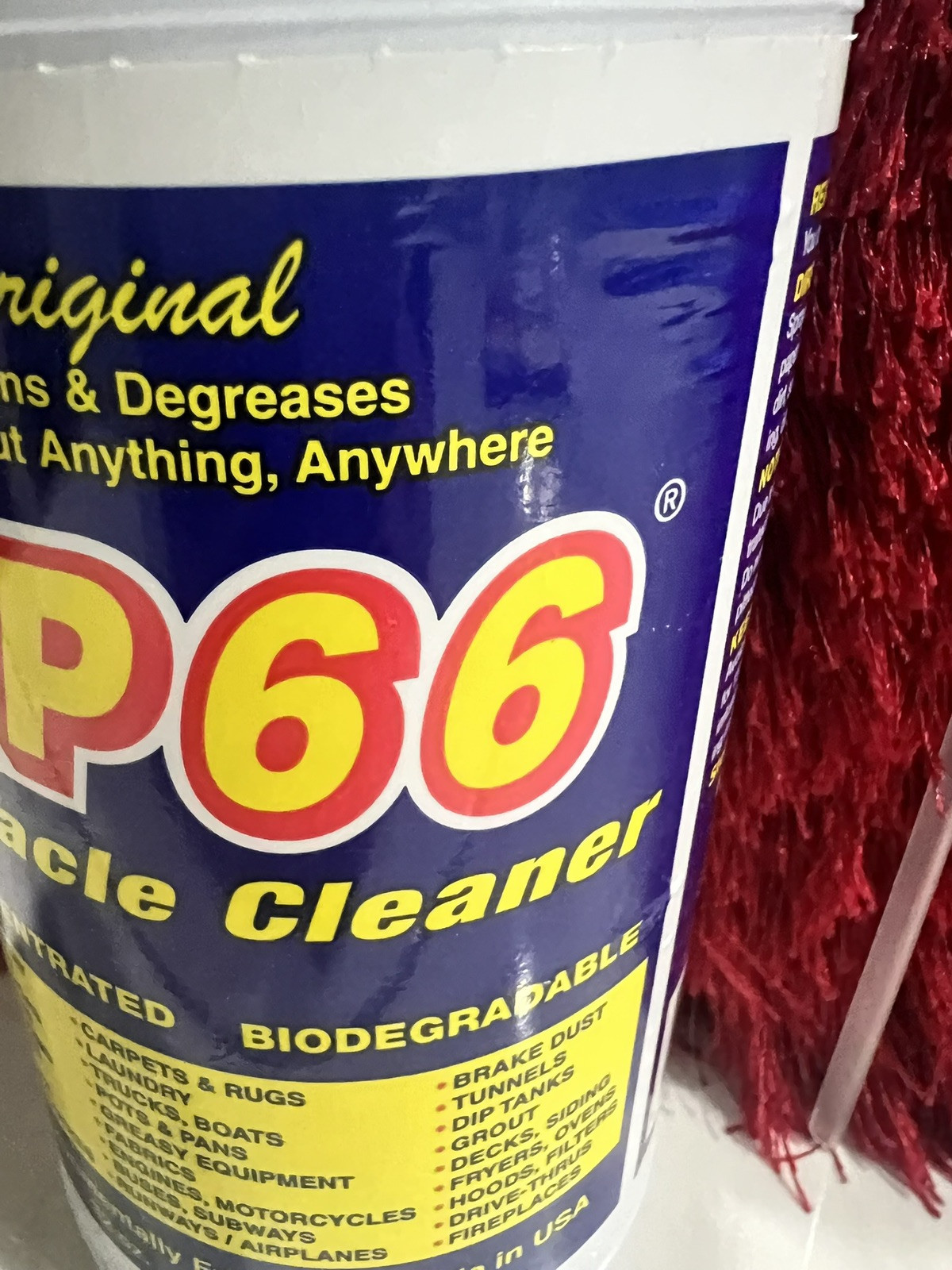 GP66 Miracle Cleaner 32 oz Spray Nozzle Included NEW Sealed 1 oz to 1 Gallon