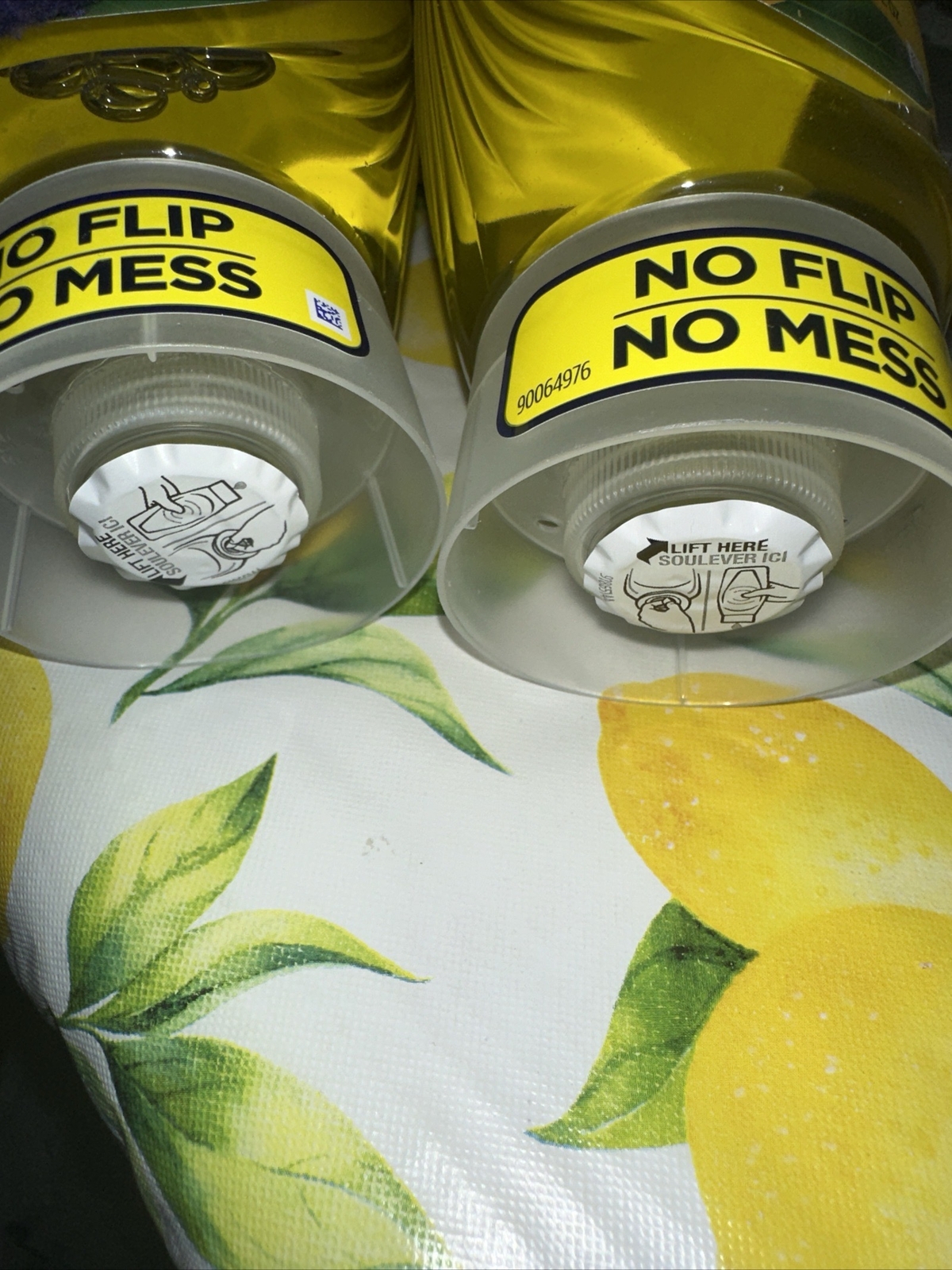 GAIN Lemon Zest Scent Ultra Clean Dishwashing Liquid EZ-Squeeze 24.3fl.oz X 2