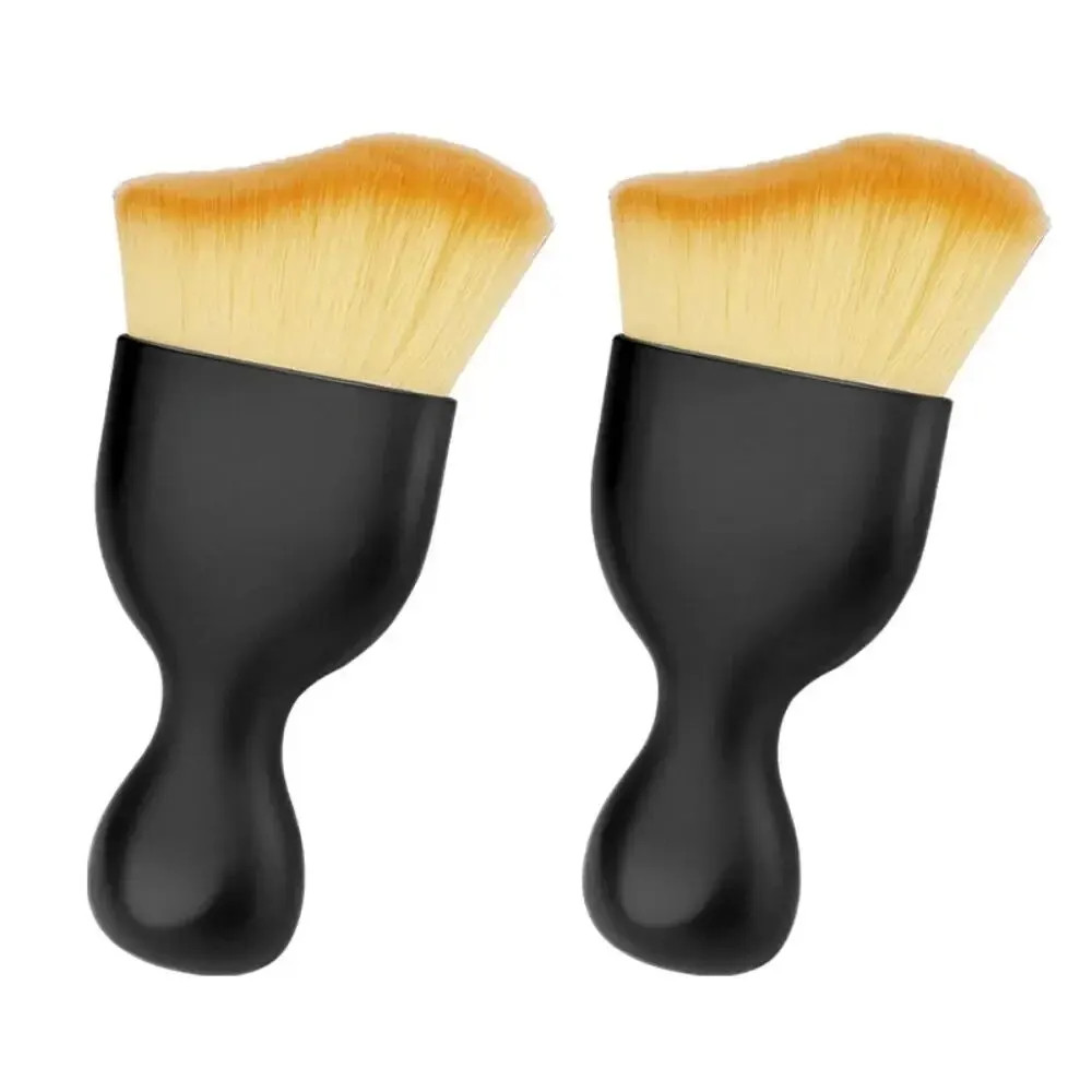 2 Pcs Car Interior Dust Sweeping Soft Brush Car Washing Tool Keyboard Gap Car Du