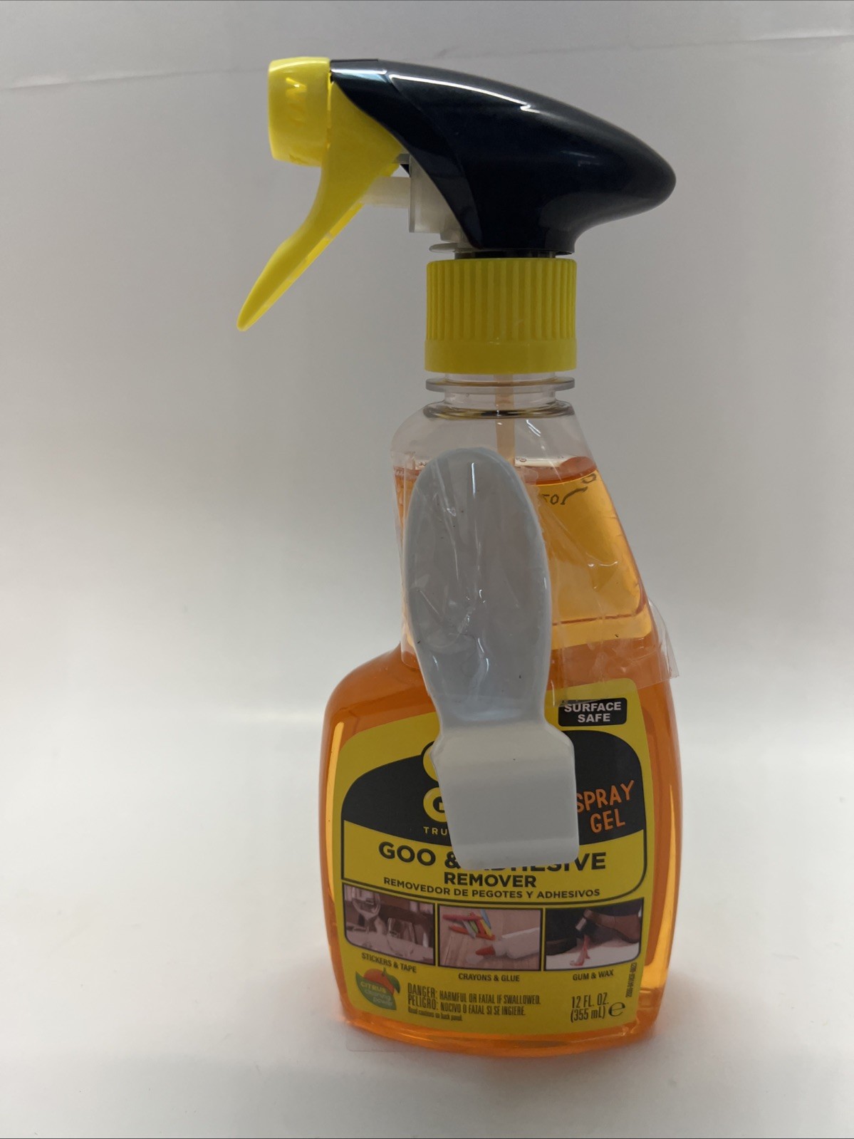 3x GOO GONE Original ADHESIVE Glue Gum Remover Citrus & Surface Safe 12oz