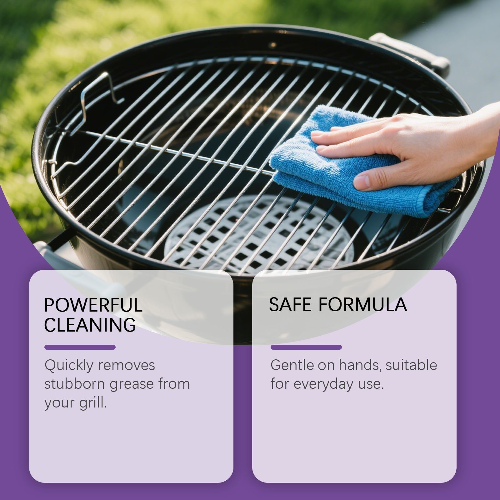 1-3X BBQ Grill Degreaser Cleaner,Fast-Acting Heavy-Duty Grill Degreaser Spray US