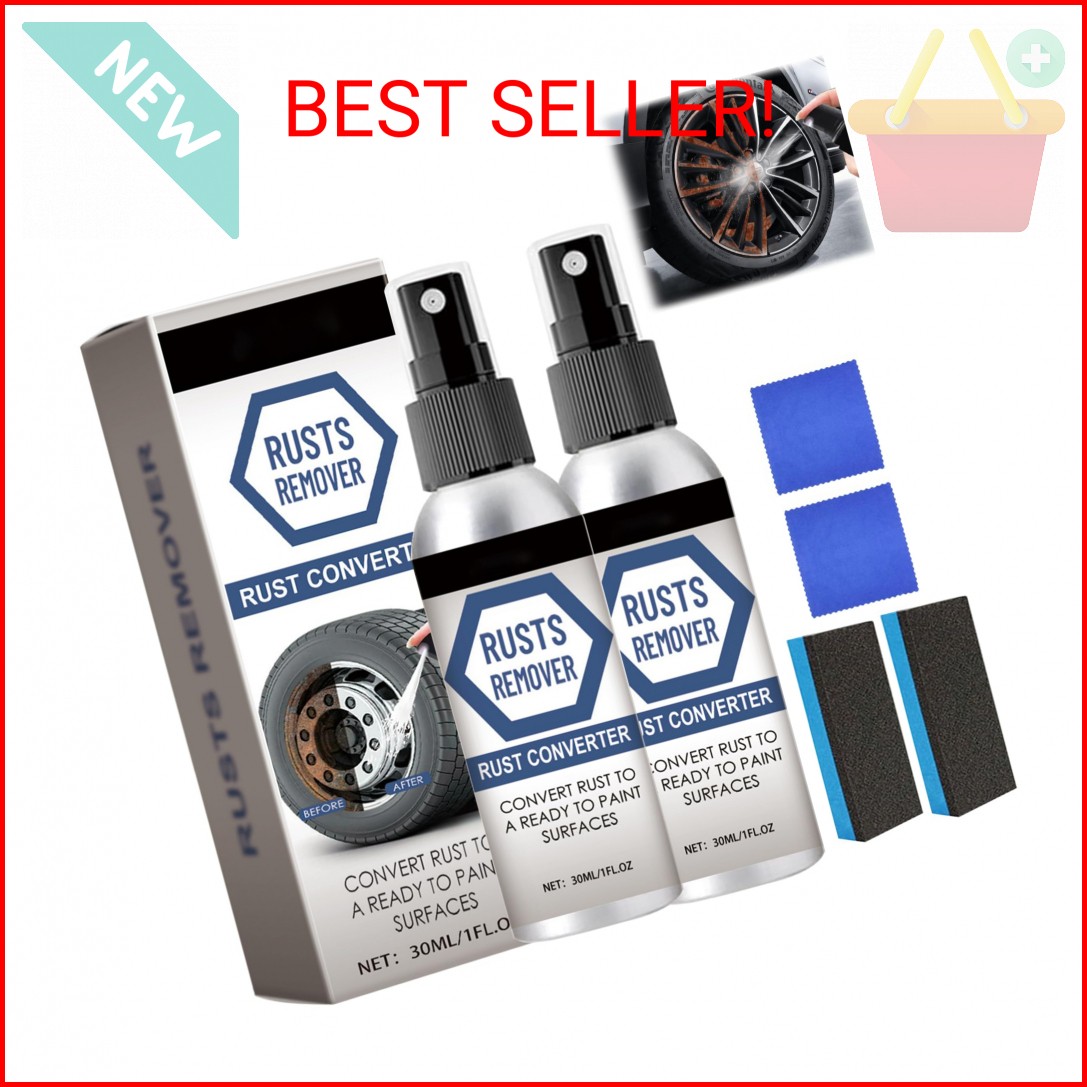 2PCS Nexa Rust Remover Spray, Rust Remover for Metal, Nexa 2.0 Anti Rusts Iron O
