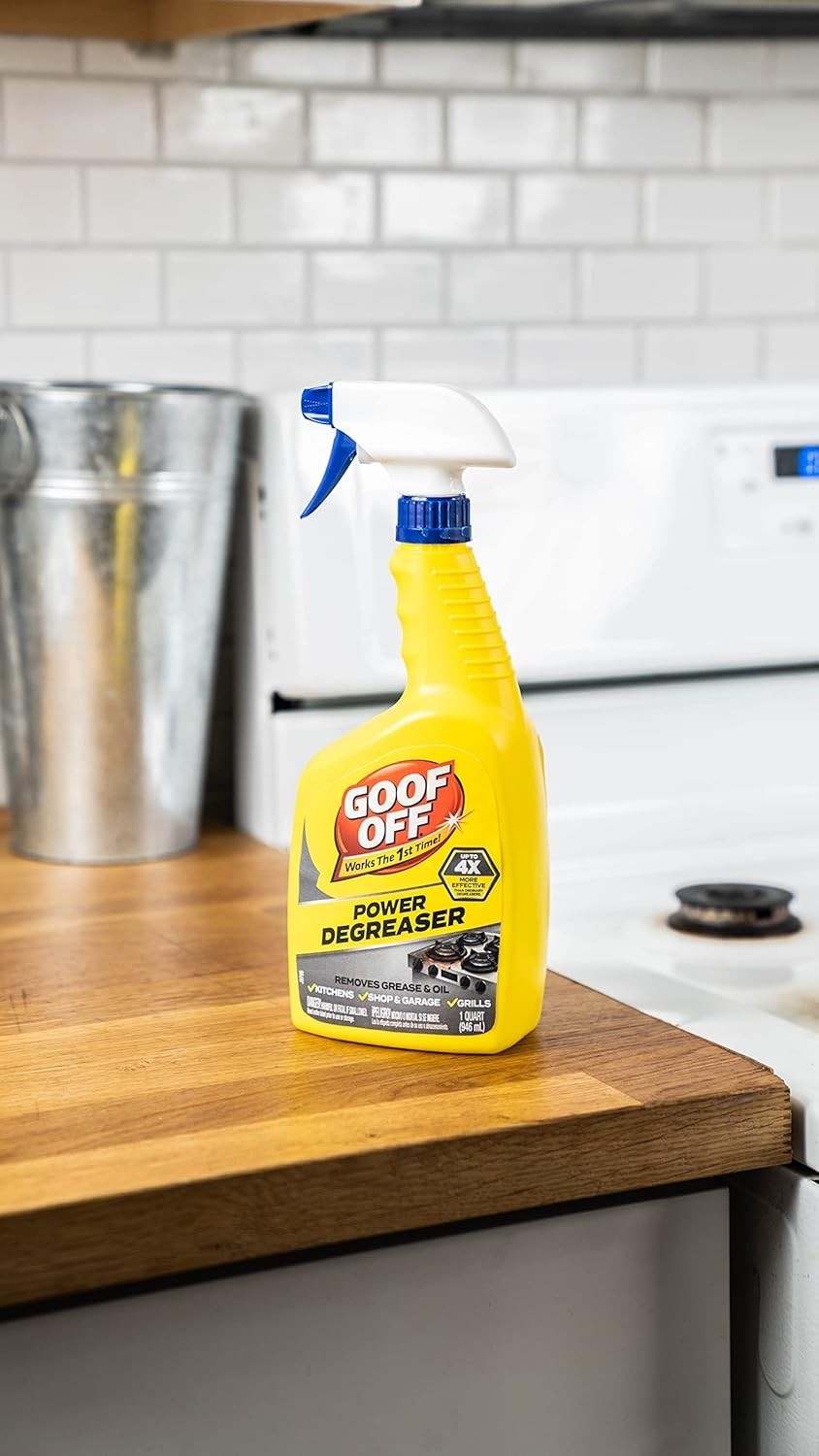 Power Cleaner and Degreaser for Mechanics– 32 oz. Trigger Spray Bottle