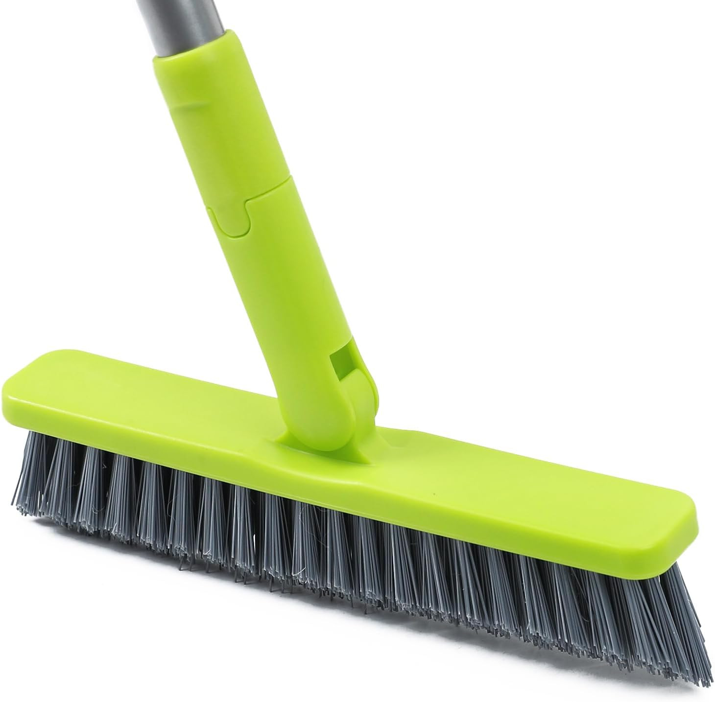 Grout Cleaner Brush with Long Handle, Floor Scrub Brush for Shower Tile, Bathroo