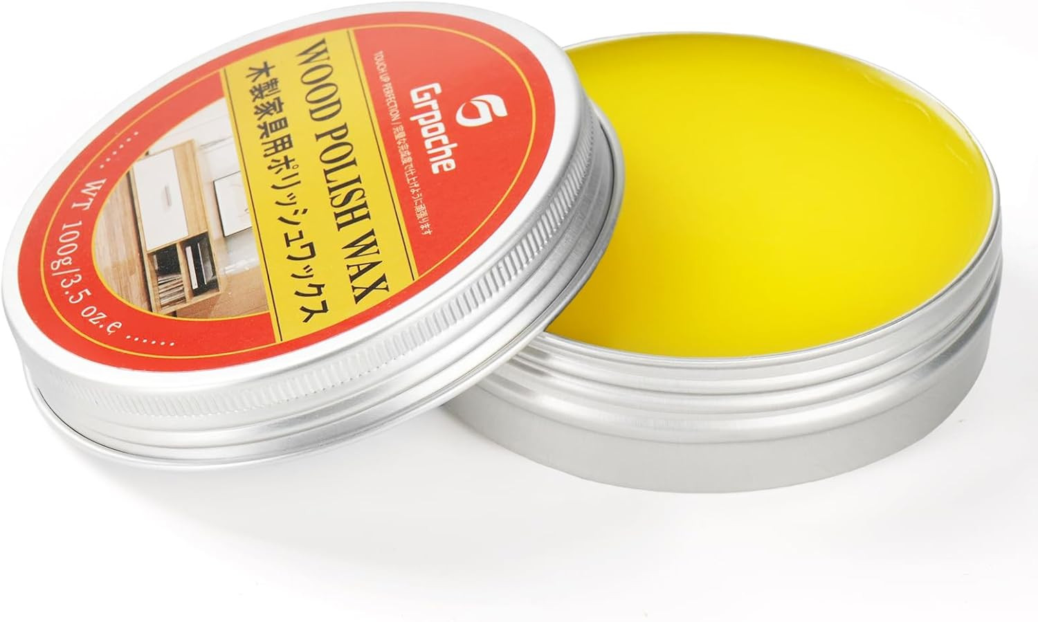 Wood Wax Polish, Paste Wax for Wood Polish Furniture, Conditioner, Cleaner, Rest