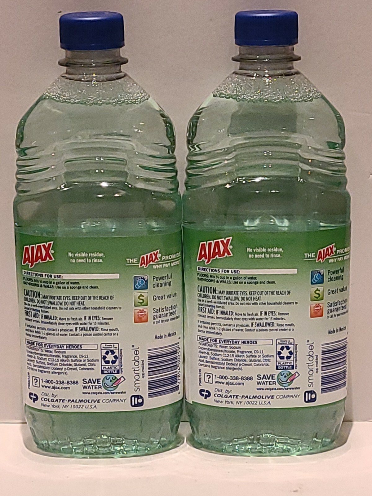 4 Packs Ajax Citrus And Eucalyptus Scent Multi-Purpose Cleaner 16.9 OZ